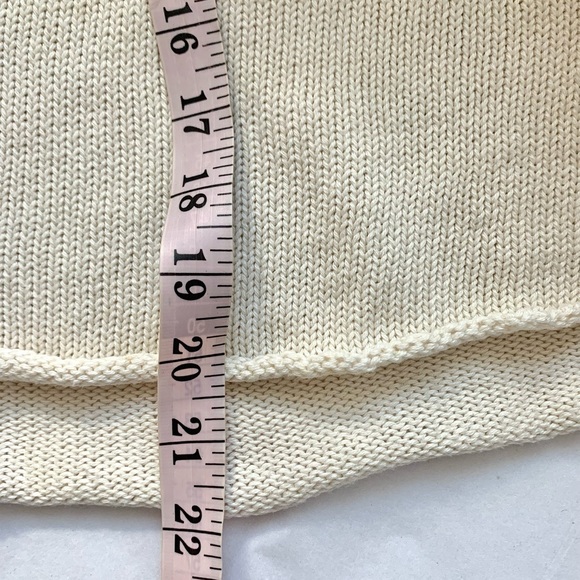 Wol Hide Loose Lace Lattice Organic Cotton Knit Sweater - Picture 12 of 14